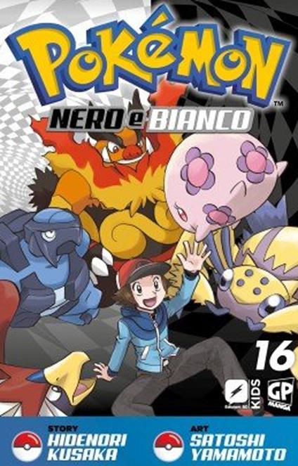 Pokemon nero e bianco. Vol. 16 - Hidenori Kusaka,Satoshi Yamamoto - copertina