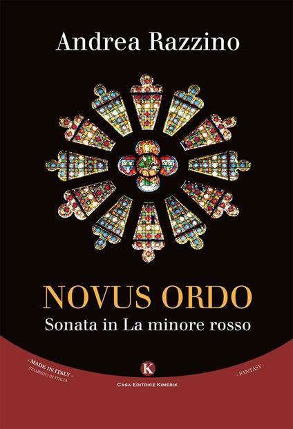 Novus ordo. Sonata in la minore rosso - Andrea Razzino - copertina