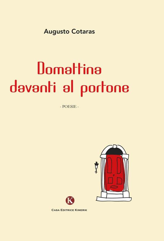 Domattina davanti al portone - Augusto Cotaras - copertina