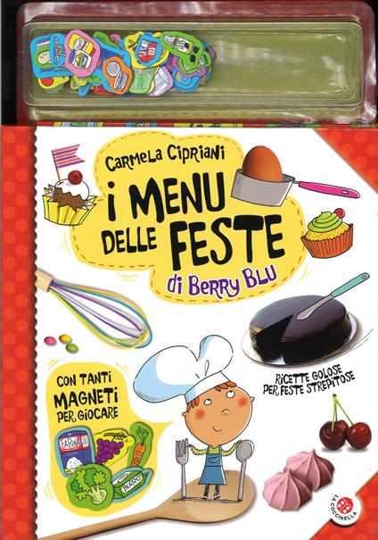 I menu delle feste di Berry Blu. Con magneti - Carmela Cipriani - copertina