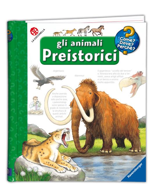 Gli animali preistorici. Ediz. illustrata - Patricia Mennen,Anne Ebert - copertina