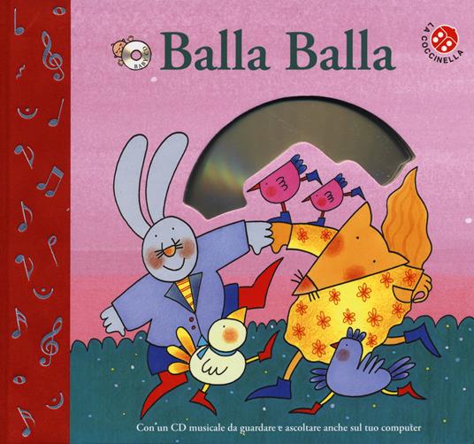 Balla balla. Ediz. a colori. Con CD-ROM - Nicoletta Costa,Roberto Piumini - copertina