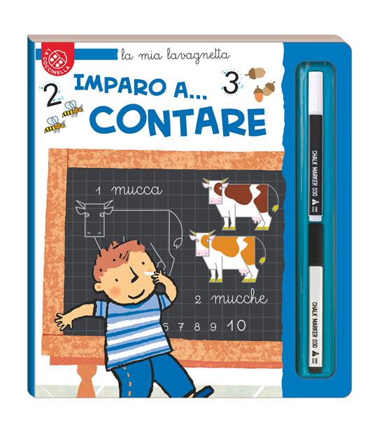 Imparo a... contare. Ediz. a colori. Con gadget - Francesca Crovara,Carlo Alberto Michelini - copertina