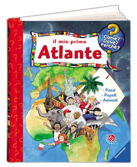 Il mio primo atlante. Ediz. a colori - Andrea Erne,Anne Ebert - 2