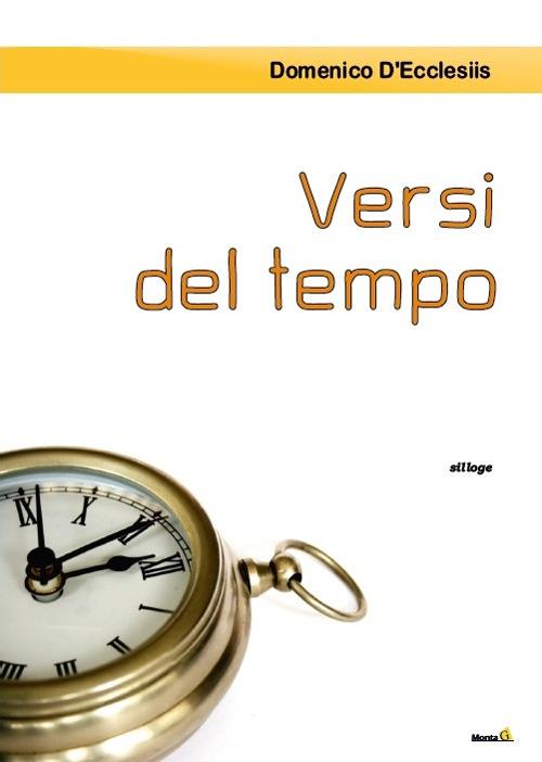 Versi del tempo - Domenico D'Ecclesiis - copertina