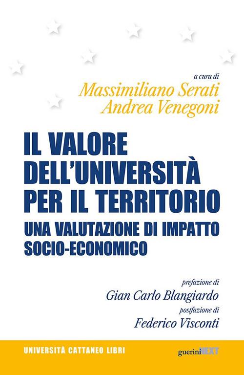 Il valore dell'Università per il territorio. Una valutazione di impatto socio-economico - copertina