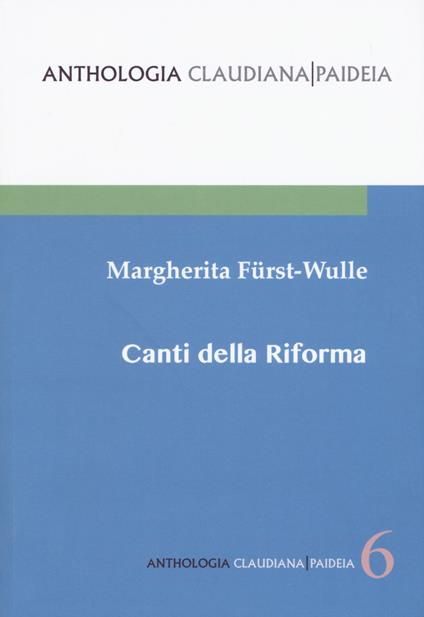 Canti della Riforma - Margherita Fürst-Wulle - copertina