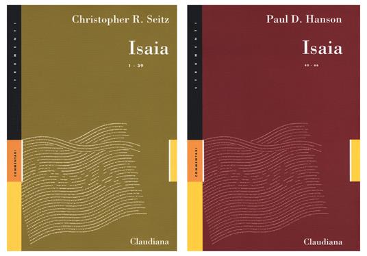 Isaia 1-39-Isaia 40-66 - Christopher Seitz,Paul D. Hanson - copertina