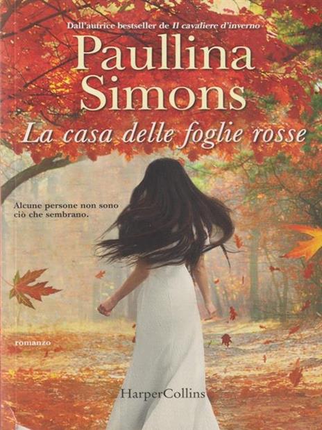 La casa delle foglie rosse - Paullina Simons - copertina