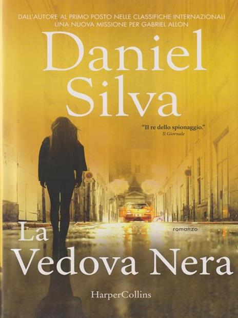 La vedova nera - Daniel Silva - copertina