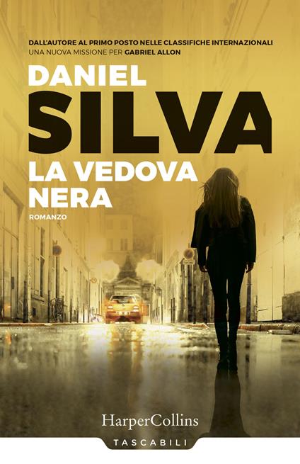 La vedova nera - Daniel Silva - copertina