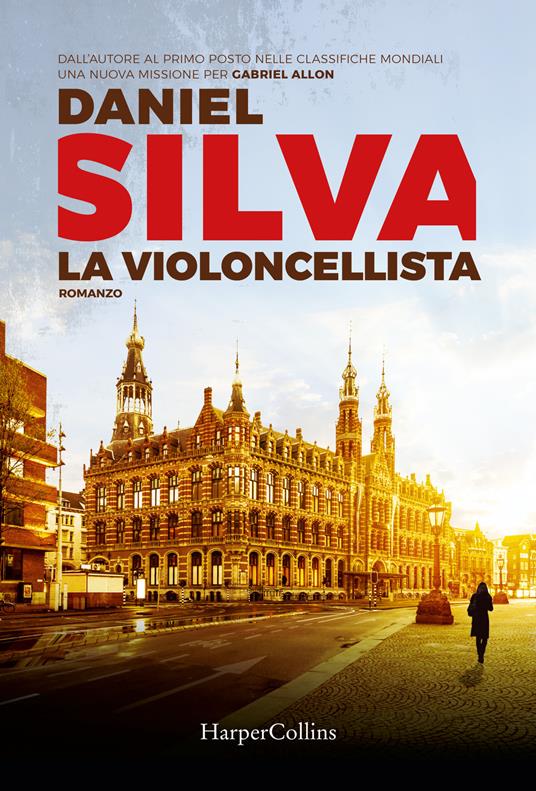 La violoncellista - Daniel Silva - copertina