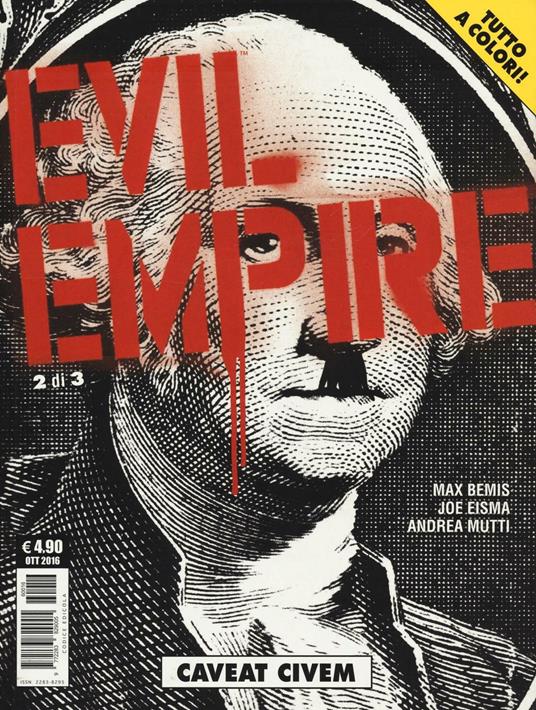 Caveat civem. Evil Empire. Vol. 2 - Max Bemis,Ransom Getty,Andrea Mutti - copertina