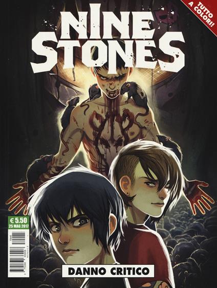 Danno critico. Nine stones. Vol. 1 - Sara Spano - copertina