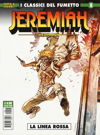 Jeremiah. Vol. 8: linea rossa, La. - Hermann - copertina