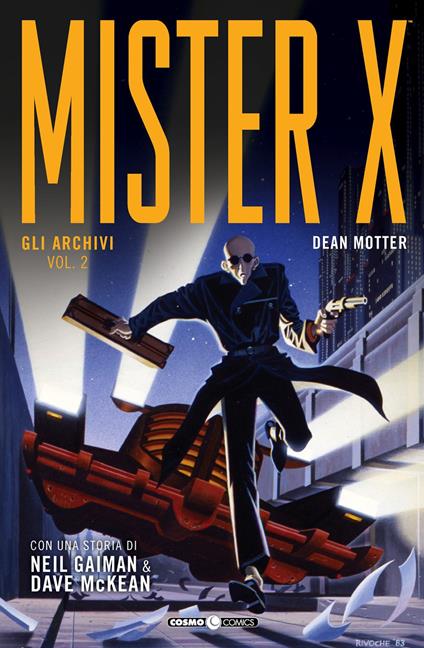 Gli archivi. Mister X. Vol. 2 - Dean Motter - copertina