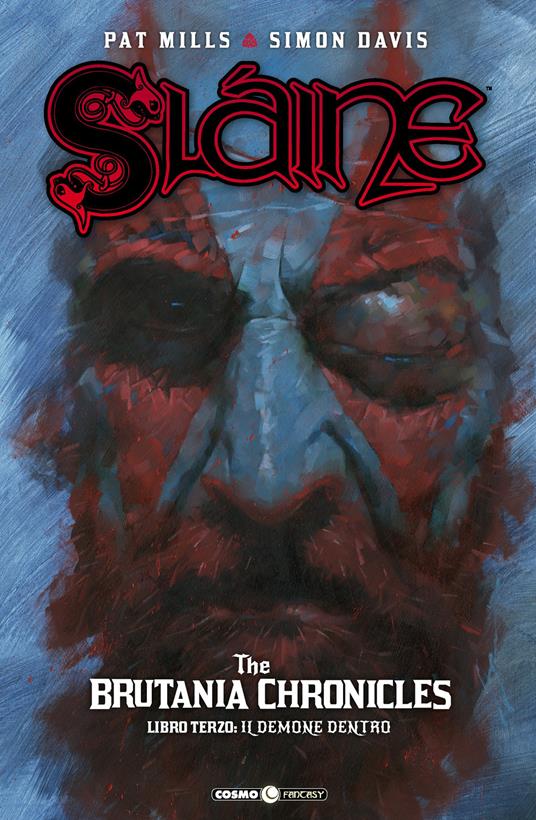 Sláine. The Brutania chronicles. Vol. 3: demone dentro, Il. - Pat Mills,Simon Davis - copertina