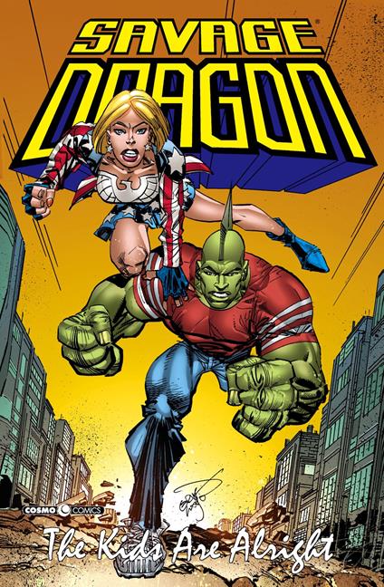 Savage Dragon. Vol. 30: kids are alright, The. - Erik Larsen - copertina