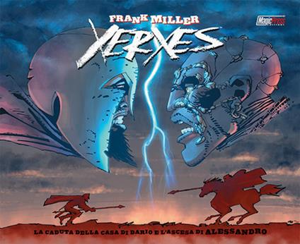 Xerxes. La caduta della casa di Dario e l'ascesa di Alessandro. L'integrale - Frank Miller - copertina