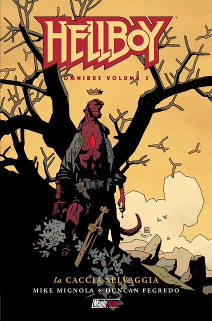 Hellboy Omnibus. Vol. 3: La caccia selvaggia - Mike Mignola - copertina