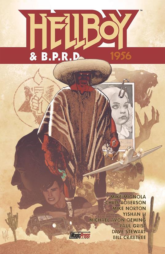 Hellboy & B.P.R.D.. Vol. 5: 1956 - Mike Mignola - copertina