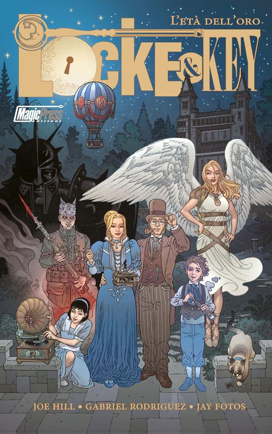 L'età dell'oro. Locke & Key - Joe Hill,Gabriel Rodriguez - copertina