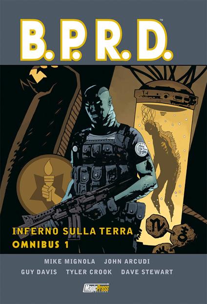 Inferno sulla Terra. B.P.R.D. omnibus. Vol. 1 - Mike Mignola - copertina