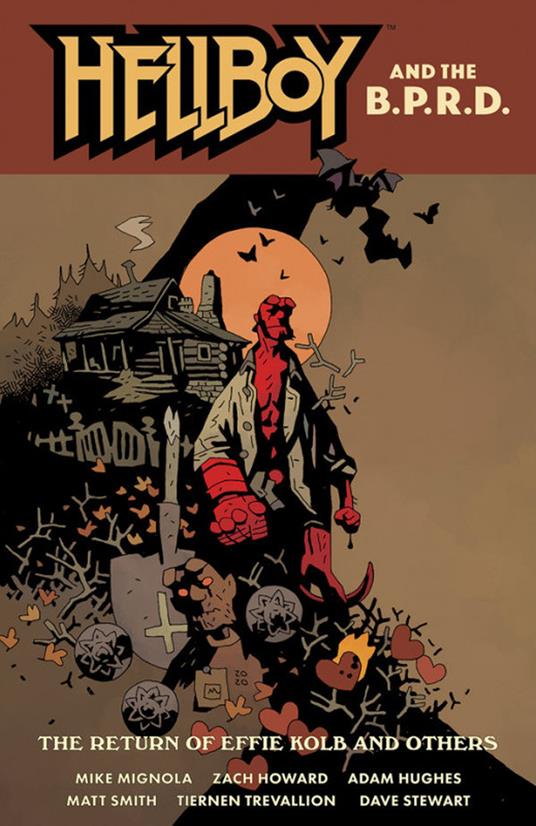 Il ritorno di Effie Kolb e altre storie. Hellboy & B.P.R.D. - Mike Mignola,Adam Hughes,Zack Howard - copertina