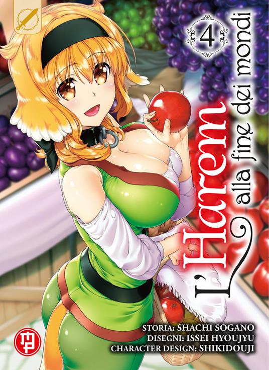 L'harem alla fine dei mondi. Vol. 4 - Shachi Sogano,Issei Hyoju - copertina