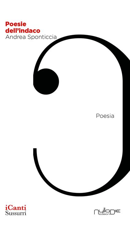 Poesie dell'indaco - Andrea Sponticcia - copertina