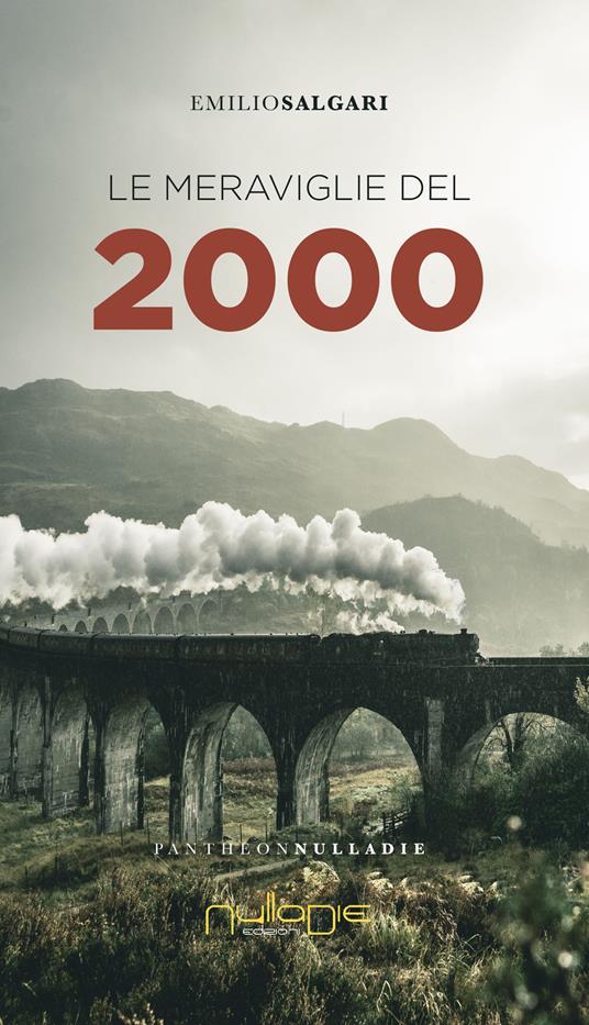 Le meraviglie del 2000 - Emilio Salgari - copertina