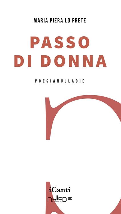 Passo di donna - Maria Piera Lo Prete - copertina