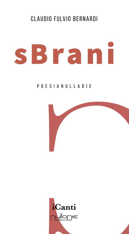 sBrani - Claudio Fulvio Bernardi - copertina