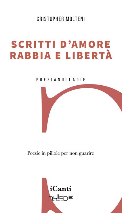 Scritti d'amore, rabbia e libertà - Cristopher Molteni - copertina