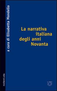 La narrativa italiana degli anni Novanta - copertina