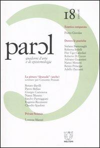 Parol. Quaderni d'arte e di epistemologia (2005-2006). Vol. 18 - copertina