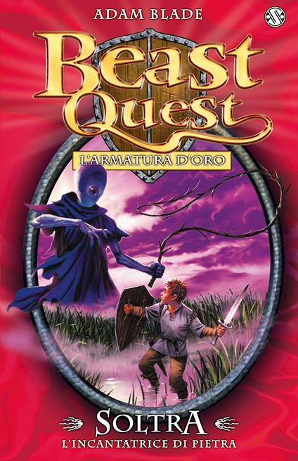 Soltra. L'incantatrice di pietre. Beast Quest. Vol. 9 - Adam Blade - copertina