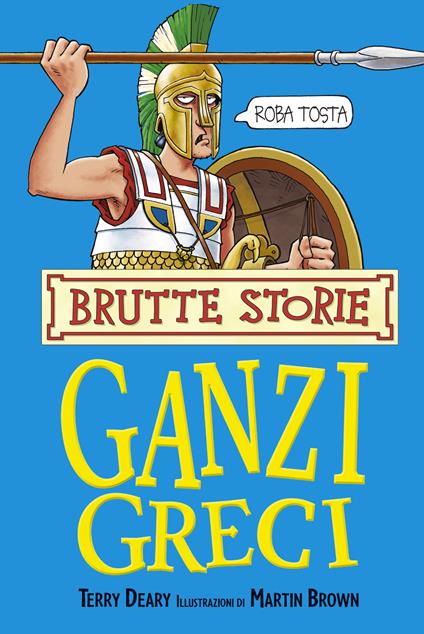 Ganzi greci - Terry Deary - copertina