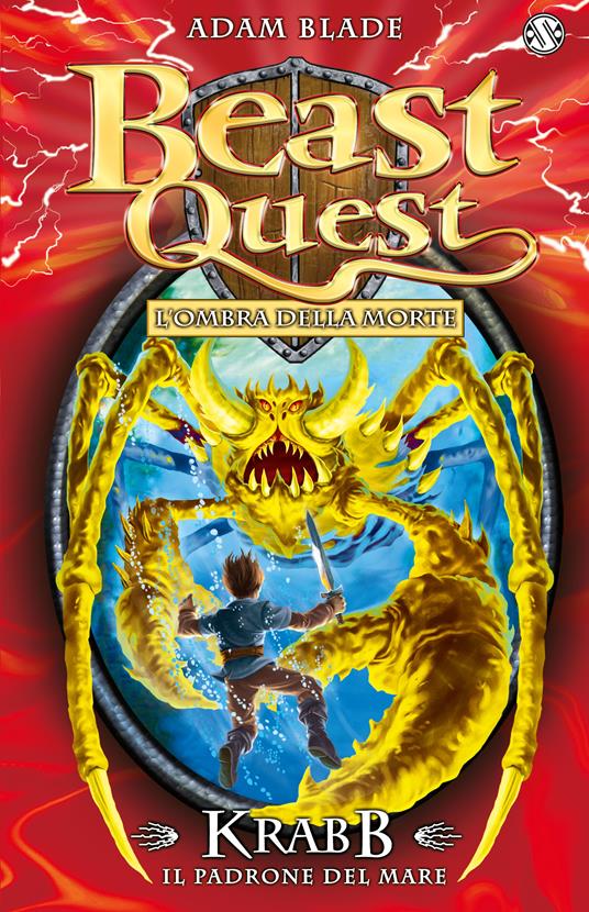 Krabb. Il padrone del mare. Beast Quest. Ediz. illustrata. Vol. 25 - Adam Blade - copertina