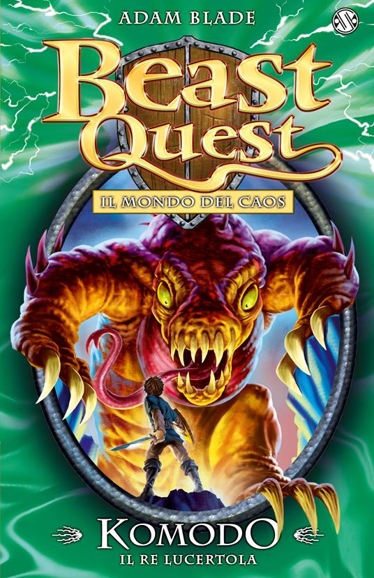 Komodo. Il re lucertola. Beast Quest. Vol. 31 - Adam Blade - copertina