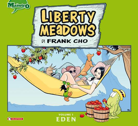 Liberty meadows. Vol. 1: Eden - Frank Cho - copertina