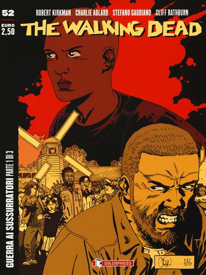 The walking dead. Vol. 52: Guerra ai sussurratori. Parte 1. - Robert Kirkman - copertina