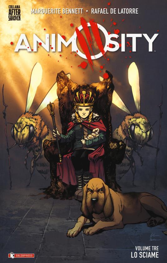 Animosity. Vol. 3: sciame, Lo. - Marguerite Bennett,Rafael Latorre - copertina