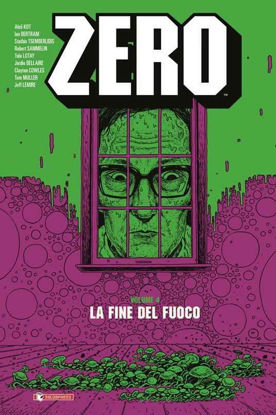 Zero. Vol. 4: fine del fuoco, La. - Ales Kot - copertina