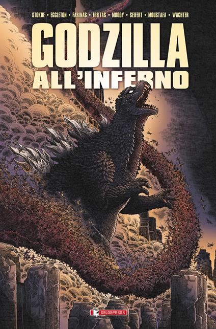 Godzilla all'inferno - James Stokoe,Bob Eggleton,Buster Moody - copertina