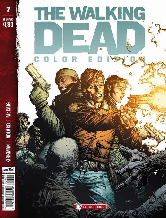 The walking dead. Color edition. Vol. 7 - Robert Kirkman - copertina