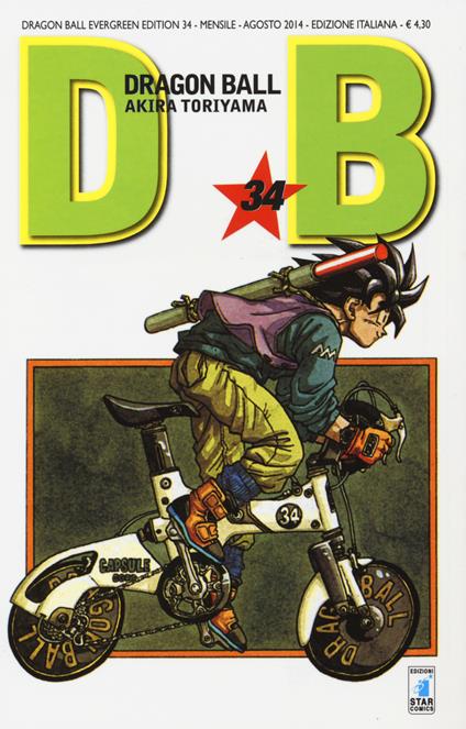 Dragon Ball. Evergreen edition. Vol. 34 - Akira Toriyama - copertina