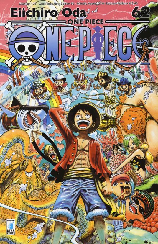 One piece. New edition. Vol. 62 - Eiichiro Oda - copertina