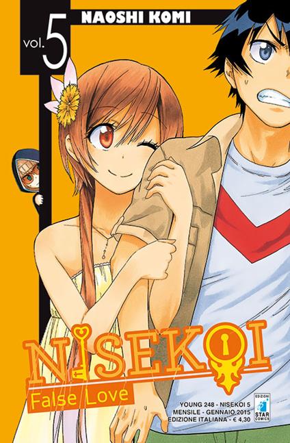 Nisekoi. False love. Vol. 5 - Naoshi Komi - copertina