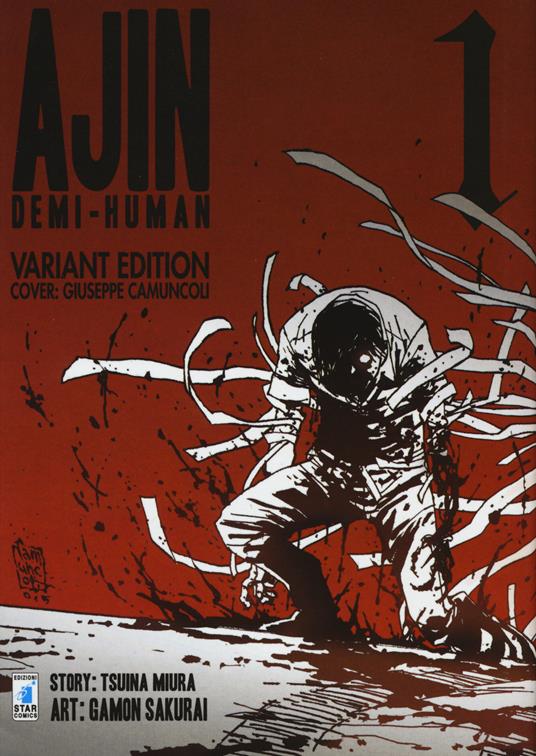 Ajin. Demi human. Variant. Vol. 1 - Tsuina Miura,Gamon Sakurai - copertina